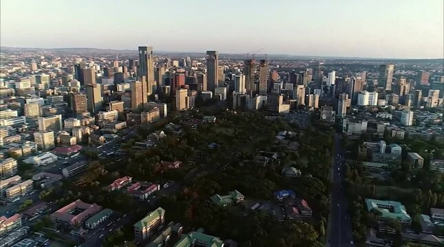 Nairobi Aerial View | Skyline & Green Spaces Panorama