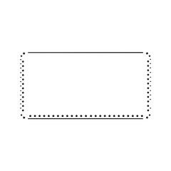 Abstract Border Frame: A minimalist, dotted border frame, perfect for showcasing text or design elements, offering a clean and modern aesthetic.