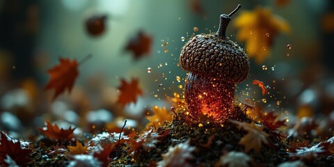 Precise Timing: Catching a Falling Acorn