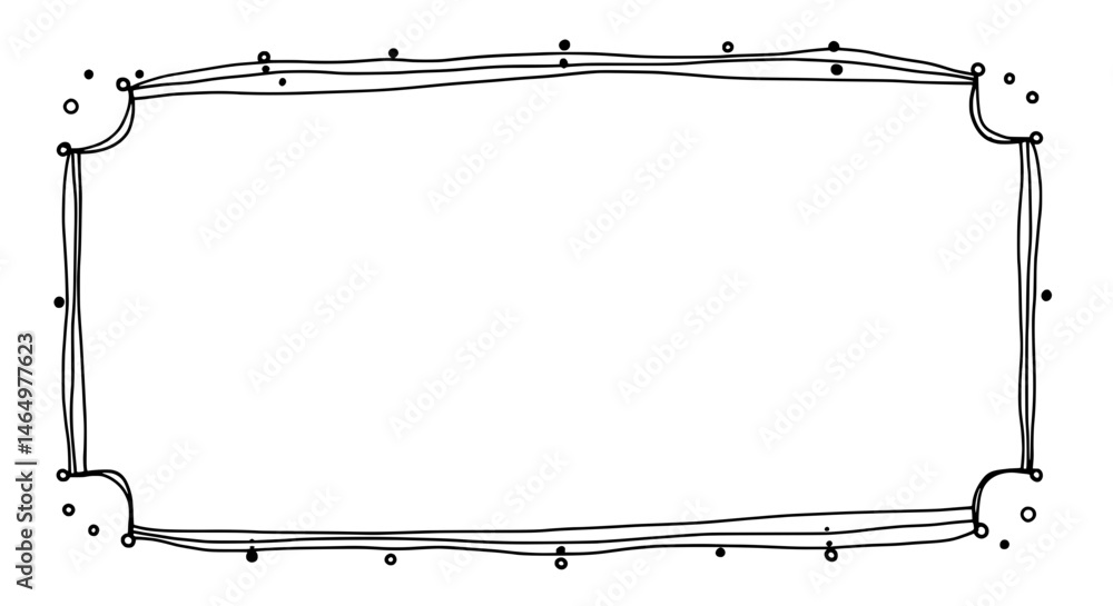 Poster abstract frame: a minimalist, abstract frame composed of delicate, intertwining lines and subtle acc
