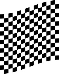 Fototapeta premium Black and white shape Vector Background