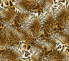 Leopard skin pattern texture; Fashionable print