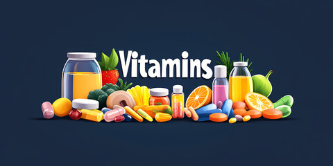 Multivitamin Complex Icons Essential Nutrients Dietary Supplements Health Wellness Vitamin Supplements Mineral Icons Nutritional Support Balanced Diet Healthy Lifestyle Vitamin Benefits
