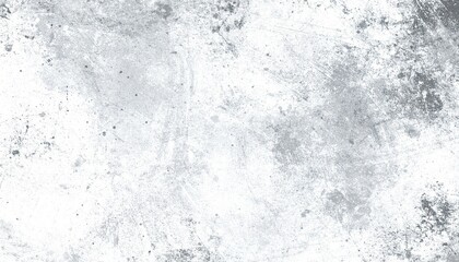 White grunge texture background with gray splatters and distressed effects for design