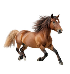 Obraz premium Brown Horse Toy Figurine Running
