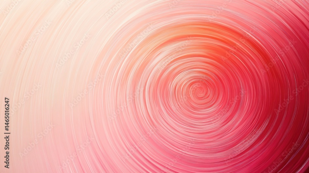 Poster abstract swirl design with soft color transitions