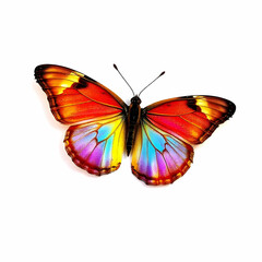 butterfly isolated on white