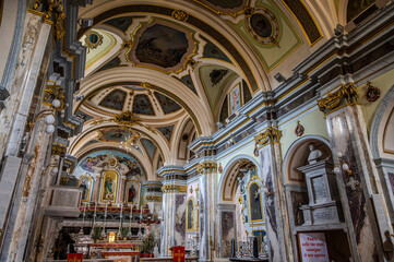 Obraz premium Frosolone, Molise. Church of San Pietro Apostolo 2025