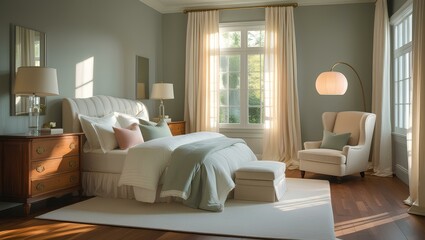 Interior luxury apartment comfortable suite lounge