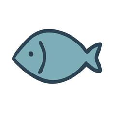 Small Fish Vector Illustration – Vibrant Aquatic Animal Art