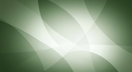 Abstract Green Wave Background - Elegant abstract background with flowing green and white curves. Perfect for presentations, websites, or design projects