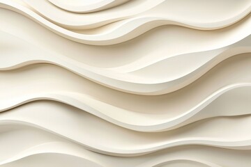 Obraz premium Minimalistic sand dune background with smooth curves and gentle shadows.