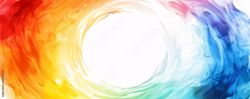 Poster vibrant abstract color swirl background