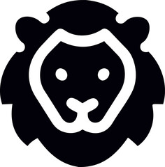 Lion vector icon, lion icon, lion vector, lion black vector icon