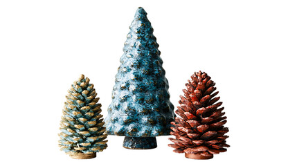 Cones and christmas tree craft guide