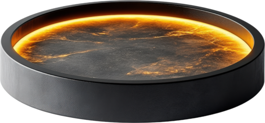 Modern Decorative Round Marble Tray