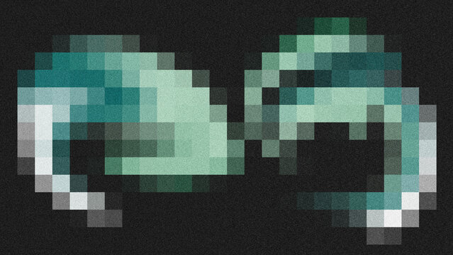 4K Digital pixel grainy gradient with a colorful soft noise effect. A unique blend of vintage vibes and lo-fi VHS Glitch Texture.