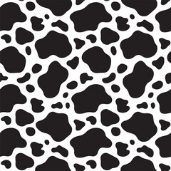 Fototapeta premium Abstract liquid doodle shape seamless pattern. Creative minimalist style art background, trendy design with basic shapes.