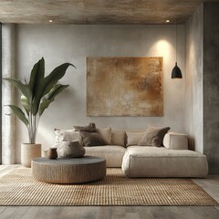 Modern Minimalist Living Room