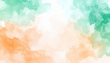 Colorful abstract watercolor background digital art artistic environment soft and subtle view creative concept for design and inspiration