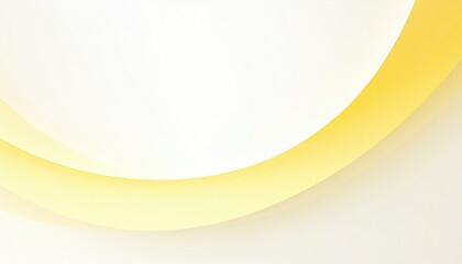 Dynamic yellow curves abstract design modern art digital artwork minimalist environment eye-level view creative concept for visual inspiration