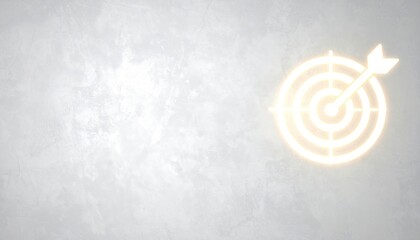 Precision targeting strategy marketing campaign digital media business environment high-impact concept