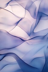 Obraz premium Abstract Blue Fabric Wave