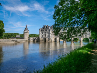 Château de Chenonceau au bord de la Loire en France