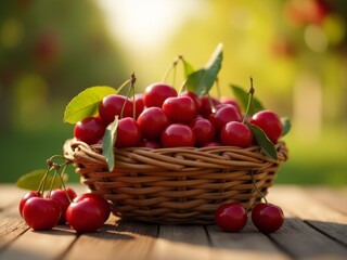 The red ripe cherries of 2025