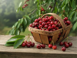 The red ripe cherries of 2025