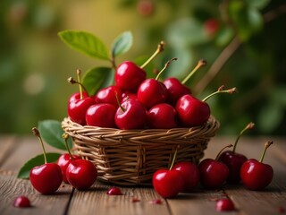 The red ripe cherries of 2025