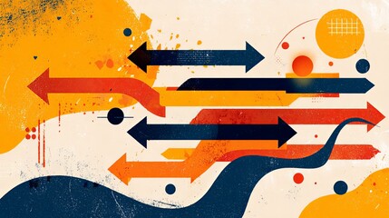 Vibrant Abstract Background - Artistic Colorful Design