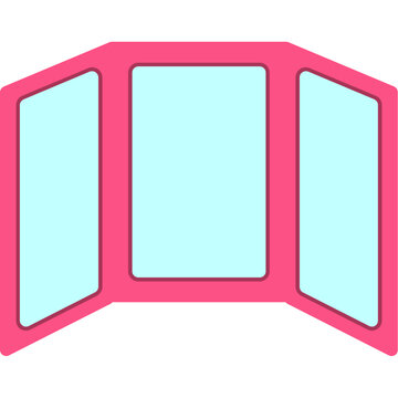 Funhouse Mirrors Icon
