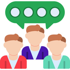 Group Discussion Icon
