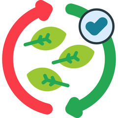 Chemical-Free Agriculture Icon