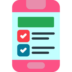 Obraz premium Online Poll Icon