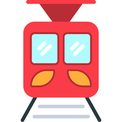 Tram Line Icon
