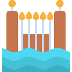 Dam Gate Icon