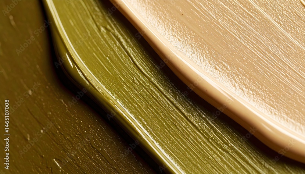 Aufkleber artistic texture application studio paint palette creative workspace close-up color theory explorati