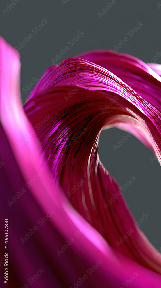 Poster d abstract background with a pink swirl, make a dynamic and coloured design.