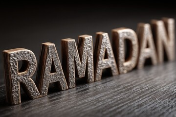 Ramadan Text Design