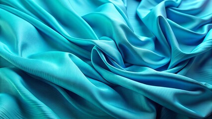 Obraz premium blue satin fabric