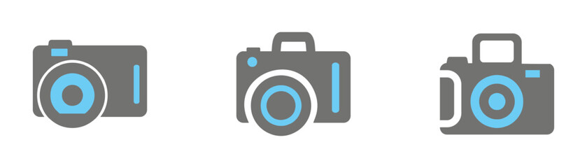 Photo and video camera icon vector. Photography symbol. Photographing sign. Vector illustration eps 10