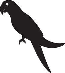 vector illustration of a cartoon bird