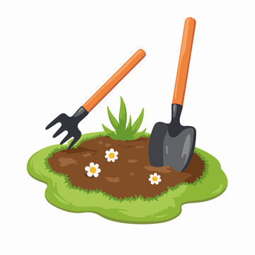 Shovel clip art preview