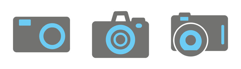 Photo and video camera icon vector. Camera icon set. Vector illustration eps 10