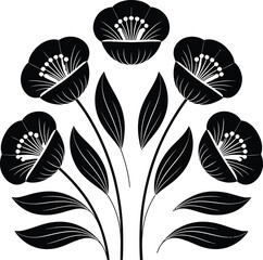 Luxe Botanical Arch Vector