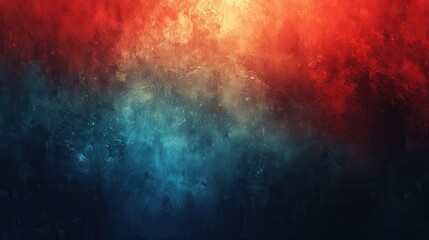 Abstract vibrant fiery and smoky background