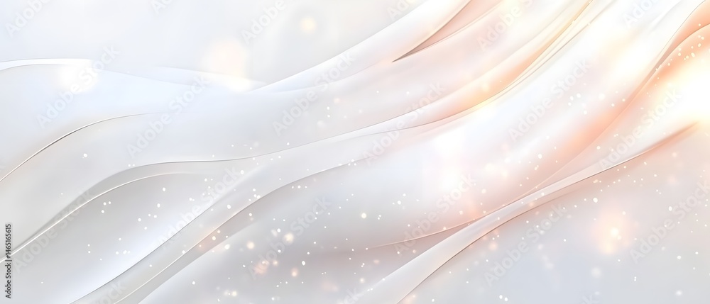 Poster minimalist abstract banner with a modern elegant design featuring creative shiny lines and a simple 