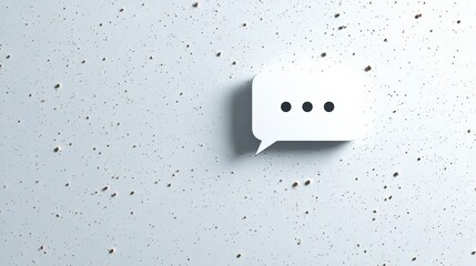 Cheerful Smiley Face Speech Bubble for Messaging and Communication